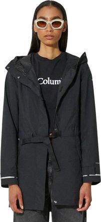 Columbia Here and There Trench II Jacket - Dames - Outdoorjassen - Zwart - XS - Leer - Fitness
