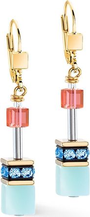Coeur de Lion Geocube Iconic Precious Earring in Rainbow at Nordstrom