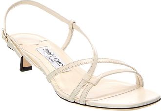Jimmy Choo London Farris 35 Leather Sandal