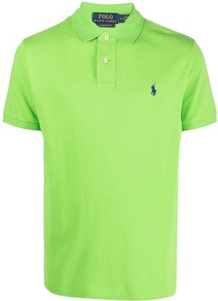 Polo Ralph Lauren Polo Pony polo shirt - men - Cotton - L - Green