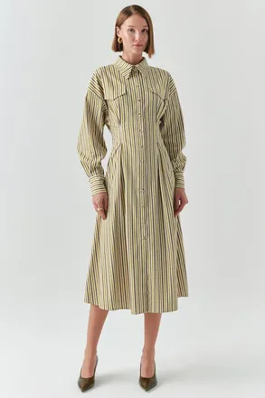 Exquise Flora Midi Dress in Multi Color at Nordstrom, Size Xx-Large