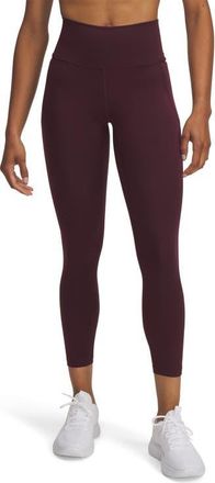 Under Armour Meridian Ankle Leggings in Dark Maroon //Dark Maroon at Nordstrom, Size Xx-Large