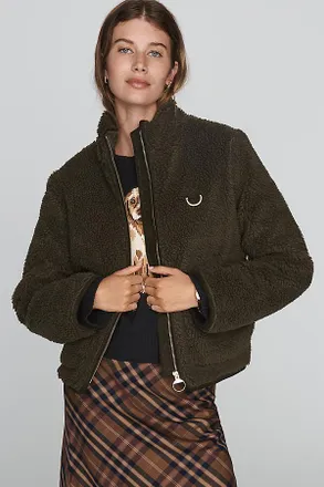 Barbour Elenora Faux-Shearling Jacket