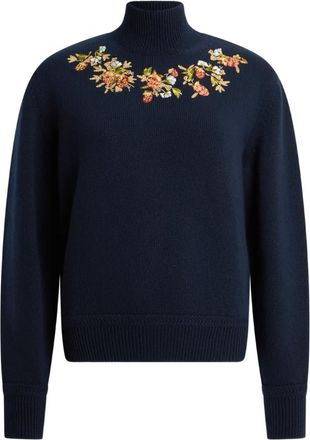 Bally Coltrui met geborduurd detail - Blauw