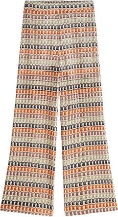 Summum Dames, Broeken, Veelkleurig, Maat: XL