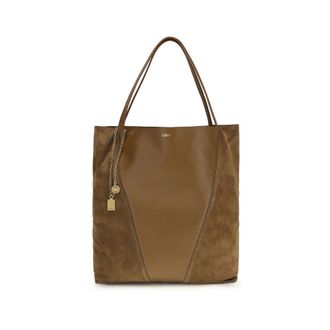 Chlo&eacute; Brown Calf Leather Bos Taurus Shoulder Womens Bag