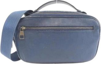 Louis Vuitton Pre-owned Belt Bags, male, Blue, Size: ONE SIZE Pre-owned Damier Infini Shoulder Bag