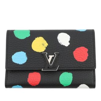 Louis Vuitton Pre-owned Wallets, female, Multicolor, Size: ONE SIZE Pre-owned Vintage Printed Leather Wallet