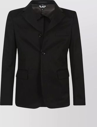 Comme Des Garçons tailored single-breasted jacket back vent