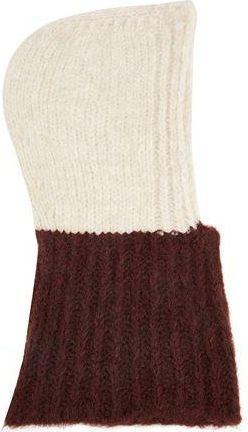 8 by YOOX BICOLOR SOFT OPEN BALACLAVA