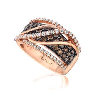 Le Vian Ladies Grand Sample Sale Ring in 14K Strawberry Gold