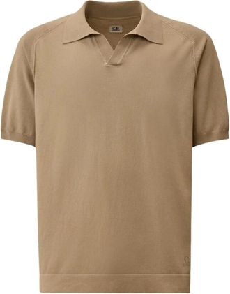 C.P. Company Hombre, Camisetas, Beige, Talla: S