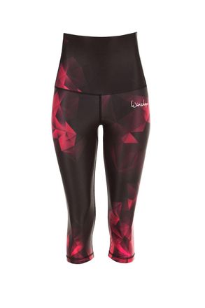 Winshape Leggings WINSHAPE High Waist HWL202, Damen, Gr. XXL, Normalgr&ouml;ssen, rot (rubin), 80% Polyester, 20% Elasthan, Hosen Leggings, mit Anti-Rutsch-Effekt
