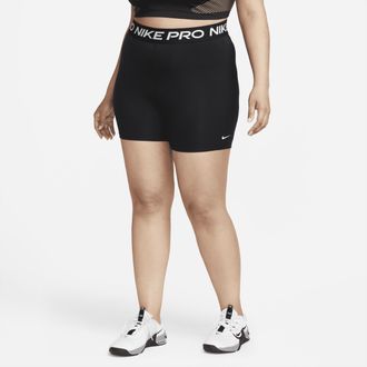 Nike Womens Nike Pro 365 5 Shorts (Plus Size) in Black | DR6858-010