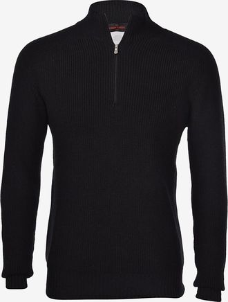 Gran Sasso Stehkragen-Strickjacke aus Maschenware