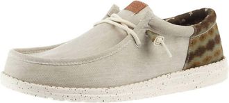 Hey Dude Mens Wally X Teton Casual Shoe In Tan/multi