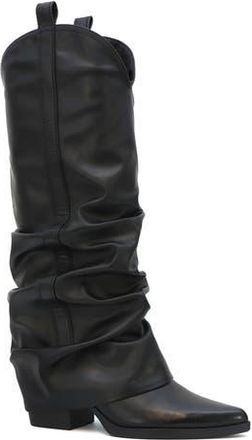 Seven 7 Slouch Western Boot in Black at Nordstrom Rack, Size 6.5