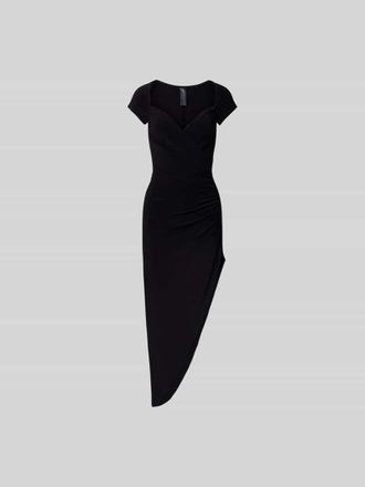 Norma Kamali Maxikleid mit Herz-Ausschnitt in Black, Gr&ouml;&szlig;e L