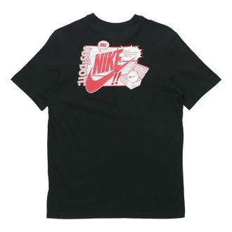 Nike AS Mens Nike Sportswear Tee Printed Short Sleeve TEE Black CT6869-010
