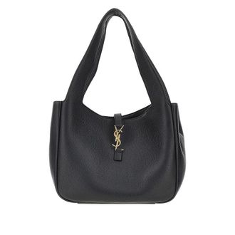 Saint Laurent Le 5 &agrave; 7 Bea grained leather shopping bag Woman One Size