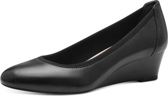 Tamaris Borage, Keilabsatz, Halbschuh, Schlupfschuh mit komfortablem Elastikeinfass