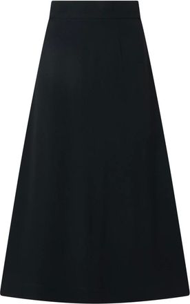 Moschino Rokken, Dames, Zwart, XL, Lange Elegante Rok voor Elke Gelegenheid