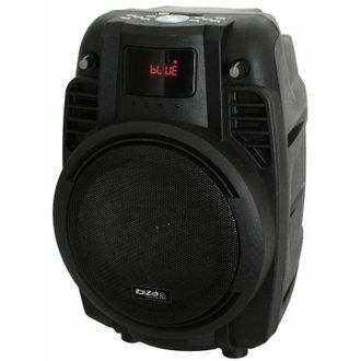 Ibiza Lifestyle Ibiza - Sistema audio portatile da 16 cm usb sd rec Bluetooth e vhf mic POWER6-PORT-B