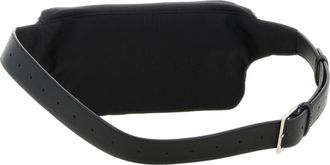 Saint Laurent Mens Black Lamb Leather Crossbody Bag