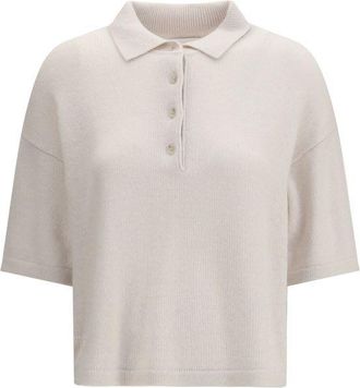 Allude Cashmere Polo Womens Shirt