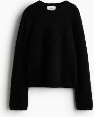 H&M Pullover aus Mohairmix - Schwarz