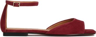 Kazar Sandaaltjes met Enkelbandje van Su&egrave;de - Dames - Sandalen - Bruin - 41 EU - Su&egrave;de - Schoenen