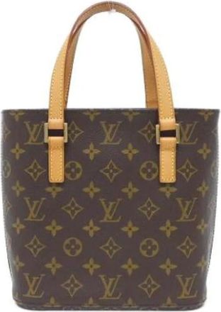 Louis Vuitton Pre-owned Handbags, female, Brown, Size: ONE SIZE Pre-owned Canvas louis-vuitton-bags