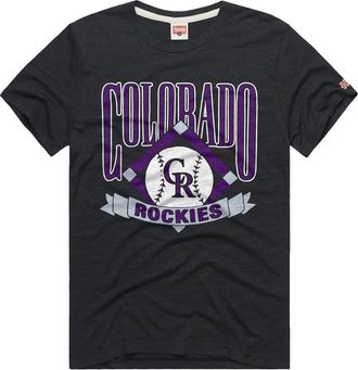 Homage Mens Homage Charcoal Colorado Rockies Tri-Blend Hyperlocal T-Shirt at Nordstrom, Size X-Large