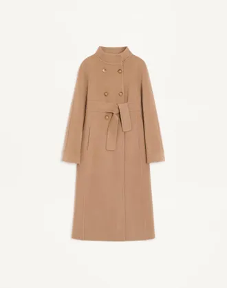 Valentino Double Kashmir Coat Wo
