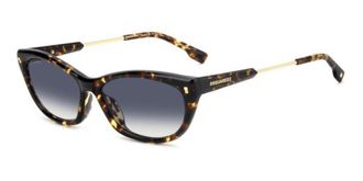 Dsquared2 D2 0209/G/S Asian Fit 086/08 Womens Sunglasses Size 57