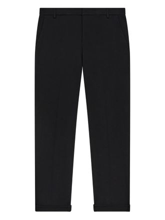 Dondup turn-up brim trousers - men - Fabric - 33 - Black