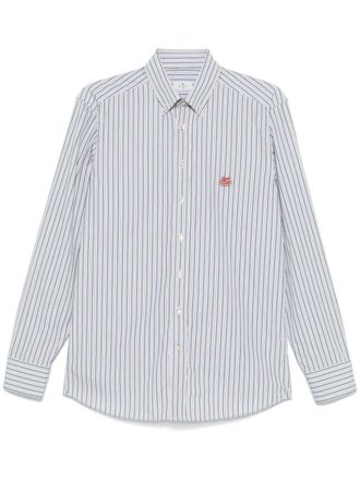 Etro striped shirt - Green