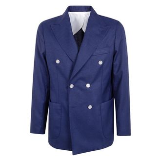 Barba Uomo, Giacche, Blu, M, new
