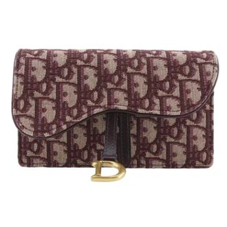 Dior Pre-owned Canvas dior-bags - Dames - Pre-owned - Rood - Maat: ONE Size