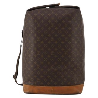 Louis Vuitton Sac Marin Monogram Canvas Brown Canvas Handbag (Pre-Owned)
