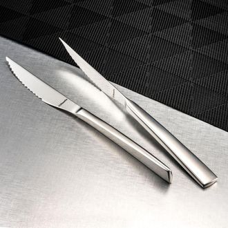 Amefa Estuche de 6 cuchillos carne acero inoxidable