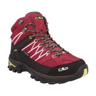 F.lli Campagnolo Wanderschuh CMP RIGEL MID WMN WP TREKKING SHOES, Damen, Gr. 36, peony, apple, Leder, Schuhe Wanderschuh, wasserdicht