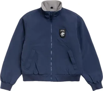 St&uuml;ssy Polar Fleece Lined Jacket Navy 115906-NAVY
