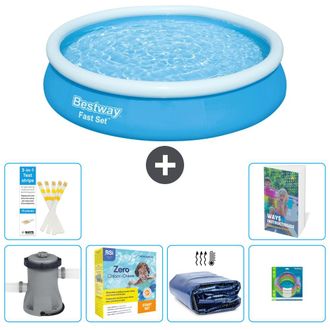 Bestway Piscina Bestway Fast Set Redonda - 366x76 Cm - 7-piezas S181