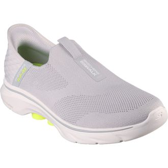 Skechers Mens Slip-ins: GO WALK 7 - Easy On 2 Shoes - Grey - Size UK 10