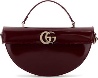 Gucci Half Moon tote bag - women - Patent Leather - OS - Red