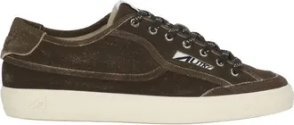 Autry Brown Windscape Low Suede Low-Top Sneakers