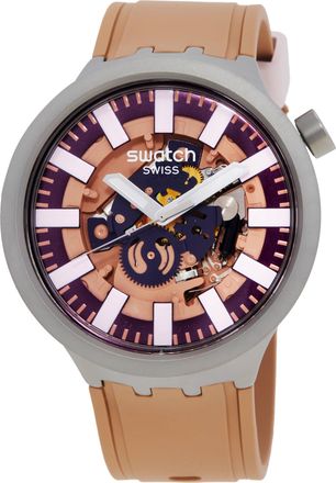 Swatch Terracotta Tide Quartz Unisex Watch SB07S119