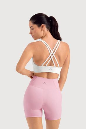 Bloch BLOCH Ladies Apex Form Cross Back Bra Top, White