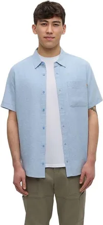 tentree Dundas Shirt in Lakeside Blue at Nordstrom, Size Xx-Large